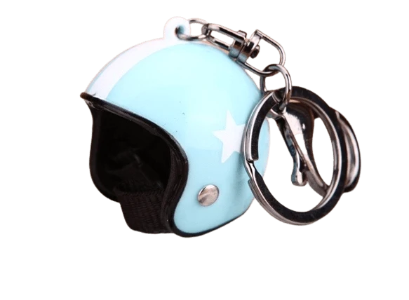 Porte-Clef Moto Casque de Voltige Antre du Motard