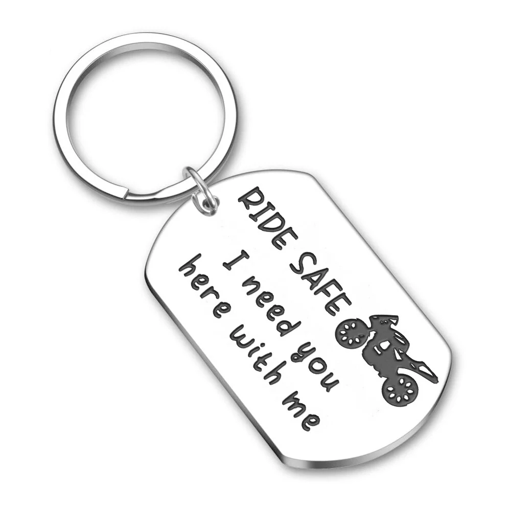 Porte-Clef Moto Citation Ride Safe Antre du Motard