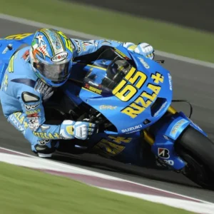 Poster Moto GP<br> Entraînement sur Circuit Antre du Motard