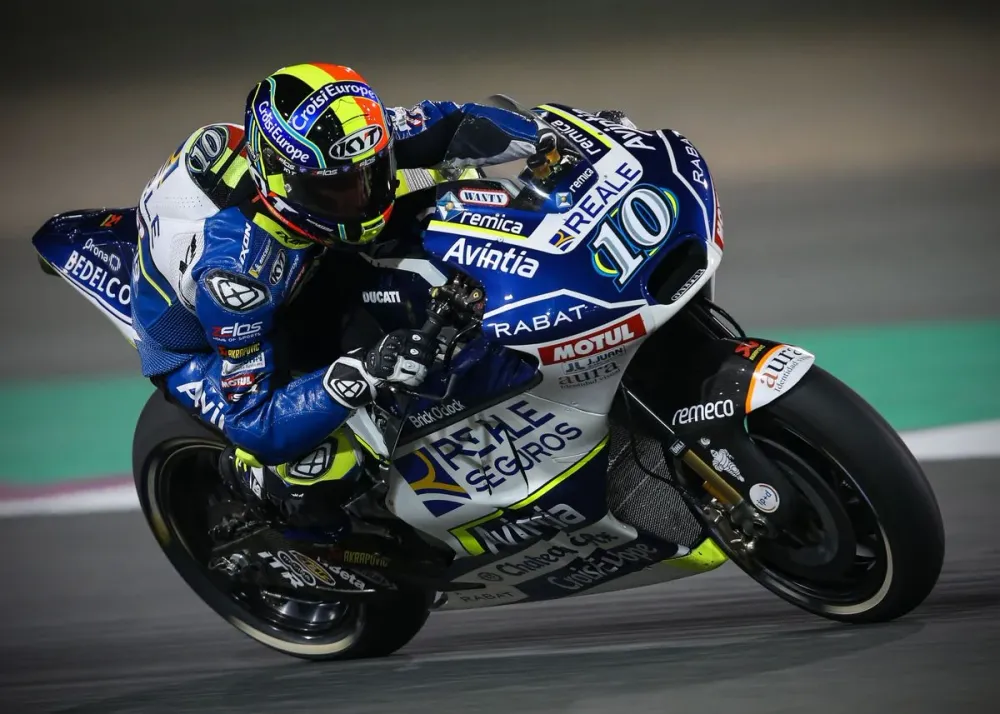 Poster Moto GP Pilote de Course Antre du Motard