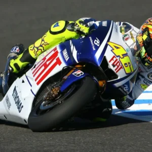 Poster Moto GP<br> Pilote dans l'Angle Antre du Motard