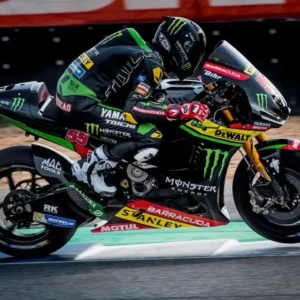 Poster Moto GP<br> Roue Avant qui Décolle Antre du Motard