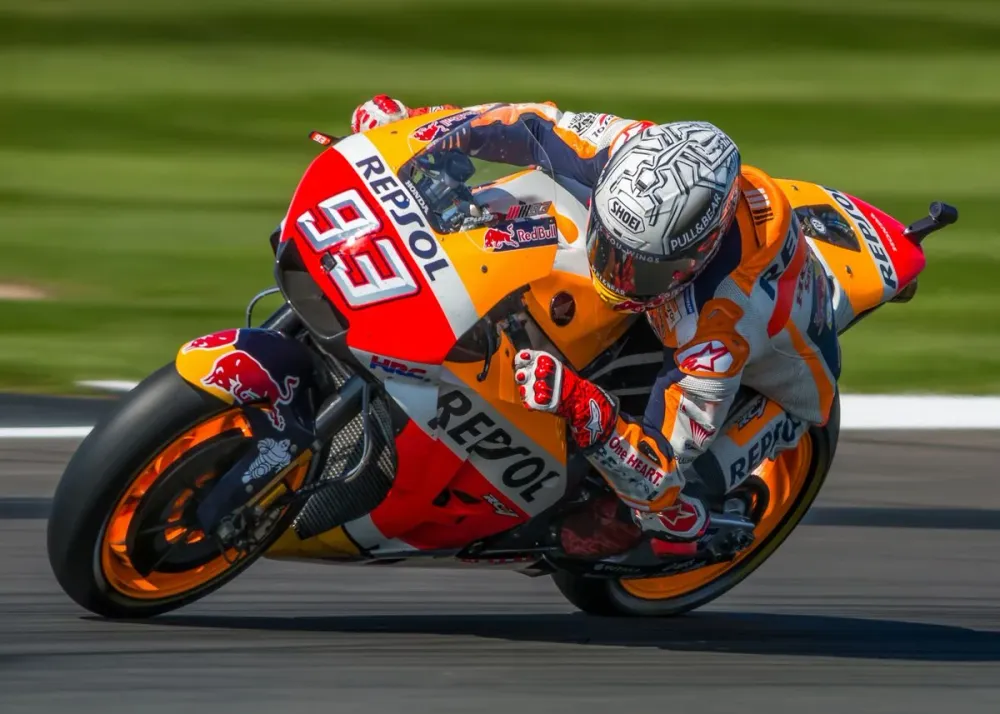 Poster Moto GP Tour de Piste Antre du Motard