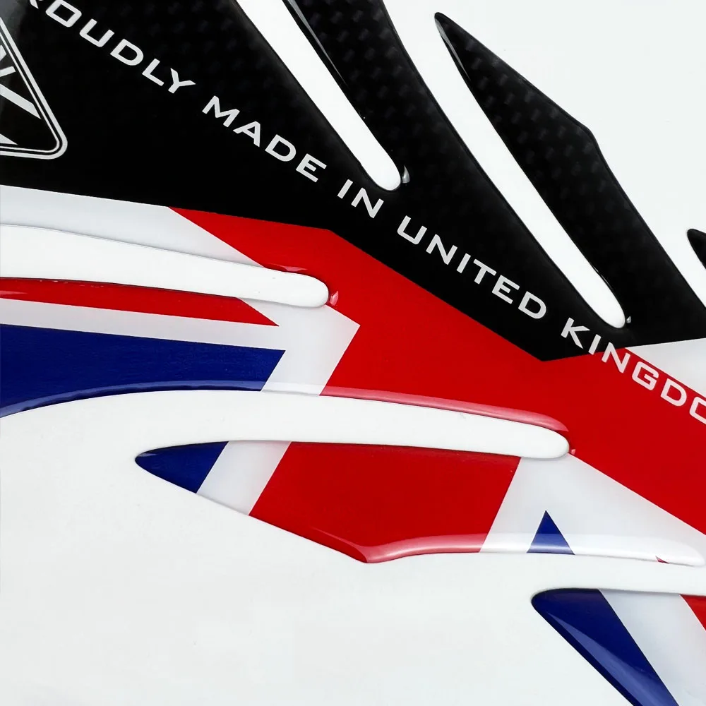 Protège Réservoir Moto Drapeau Royaume-Uni Antre du Motard