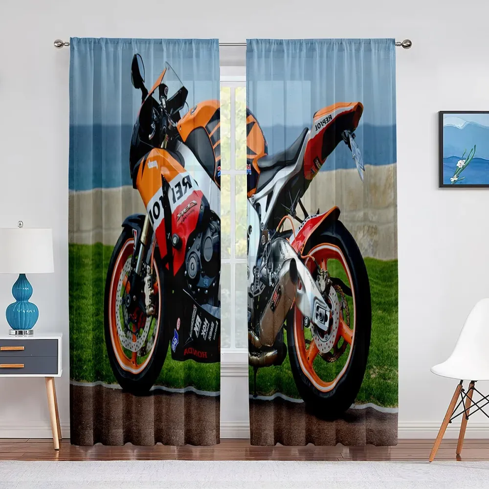Rideau Moto Honda Peinture de GP Antre du Motard