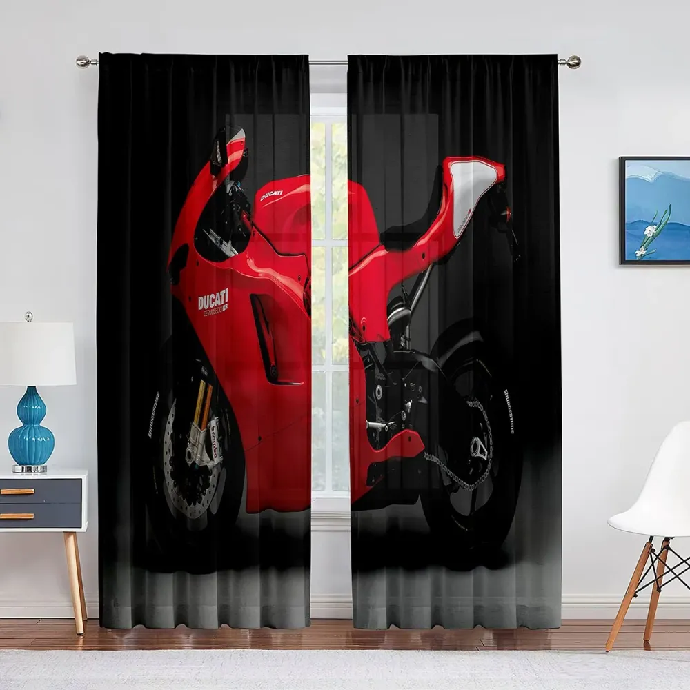 Rideau Moto Sportive Ducati Rouge Antre du Motard
