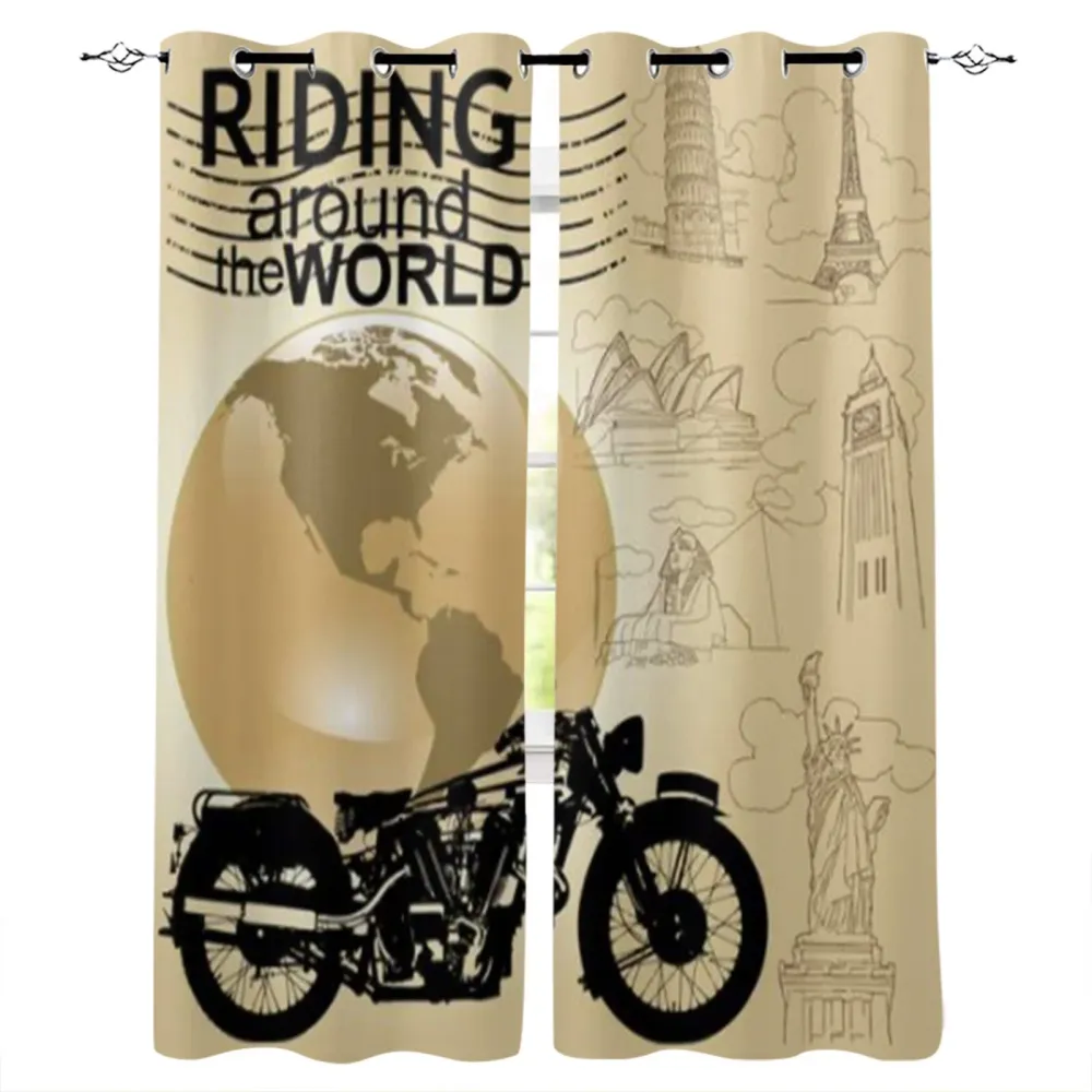 Rideau Moto Voyage Autour du Monde Antre du Motard