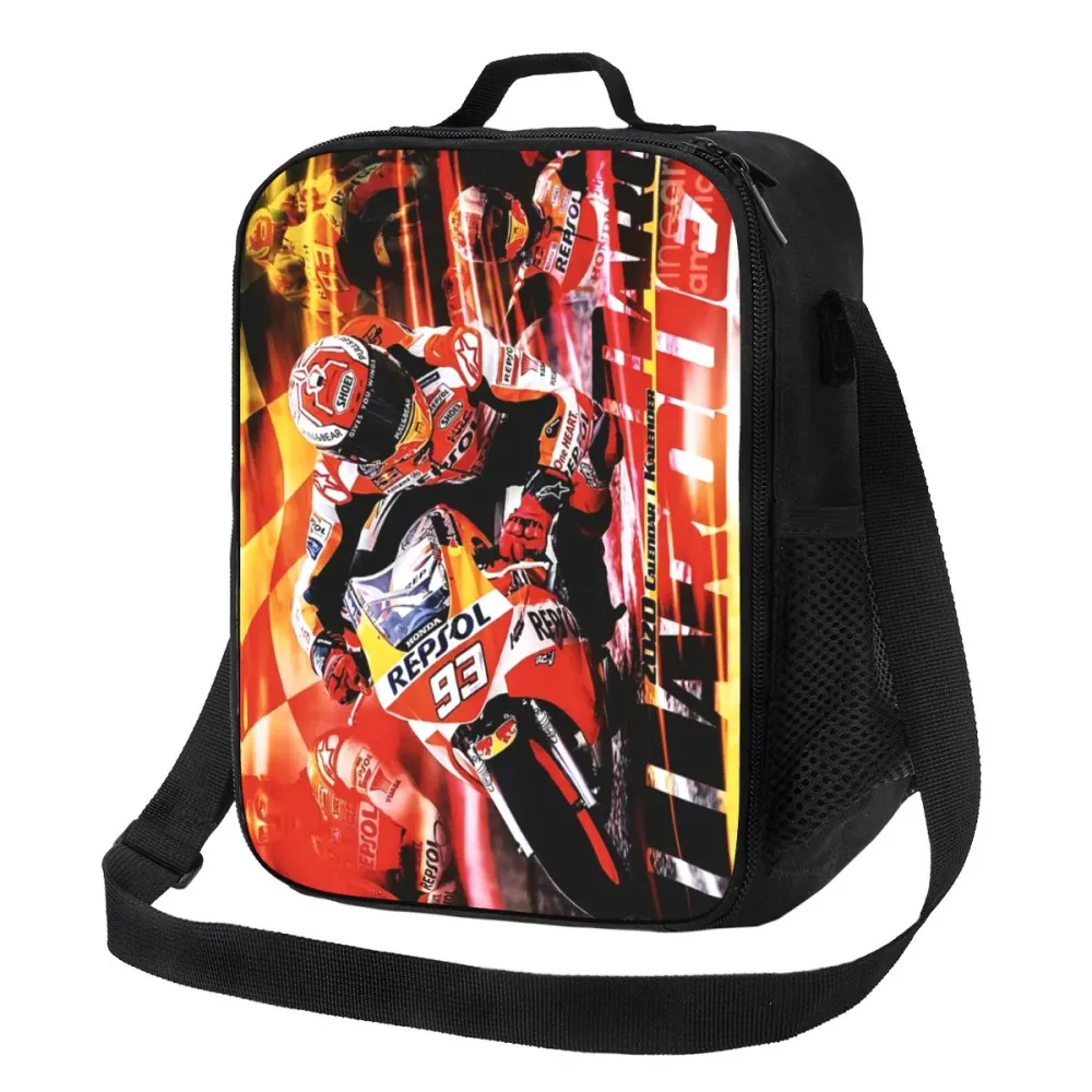 Sac Sacoche Isotherme Moto GP Marc Marquez en Virage Antre du Motard