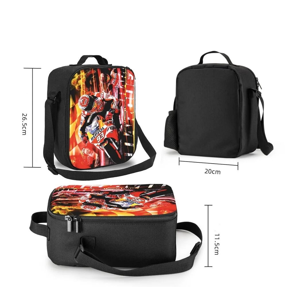 Sac Sacoche Isotherme Moto GP Marc Marquez en Virage Antre du Motard
