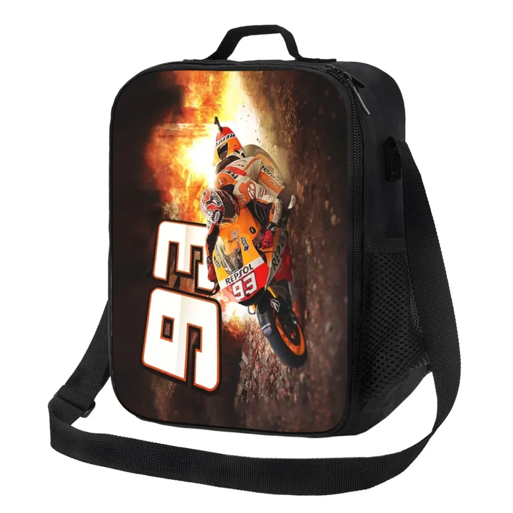 Sac Sacoche Isotherme Moto GP Marquez Pose le Genou Antre du Motard