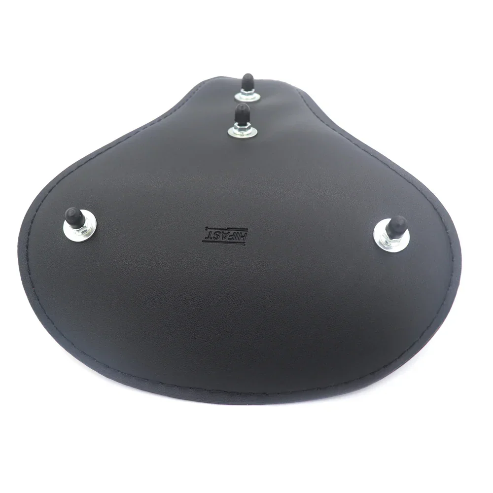 Selle de moto bobber à ressort Antre du Motard