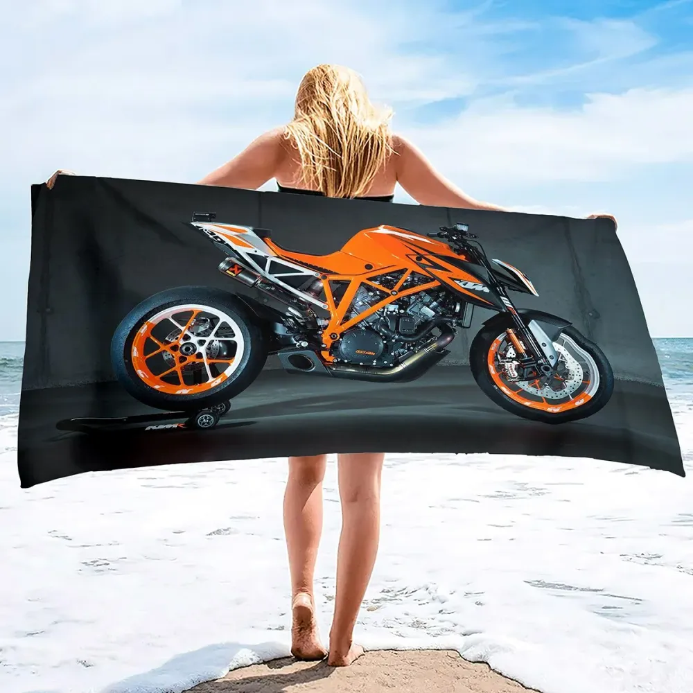 Serviette de Plage Moto Roadster Ktm Duke Antre du Motard