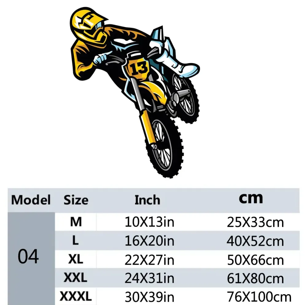 Sticker Mural Moto Cross Freestyle Antre du Motard