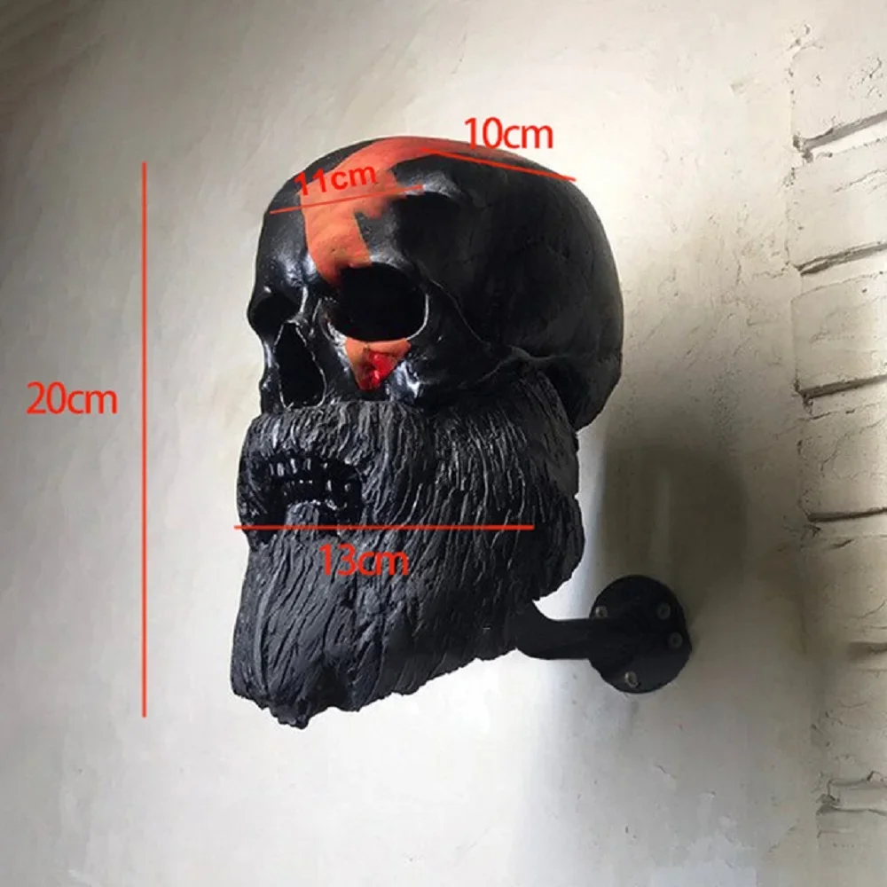 Support Mural Casque Moto Kratos Dieu de la Guerre Antre du Motard