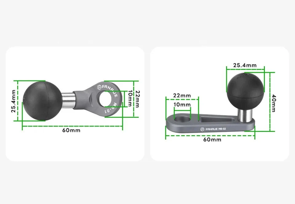 Support téléphone moto fixation retroviseur Antre du Motard