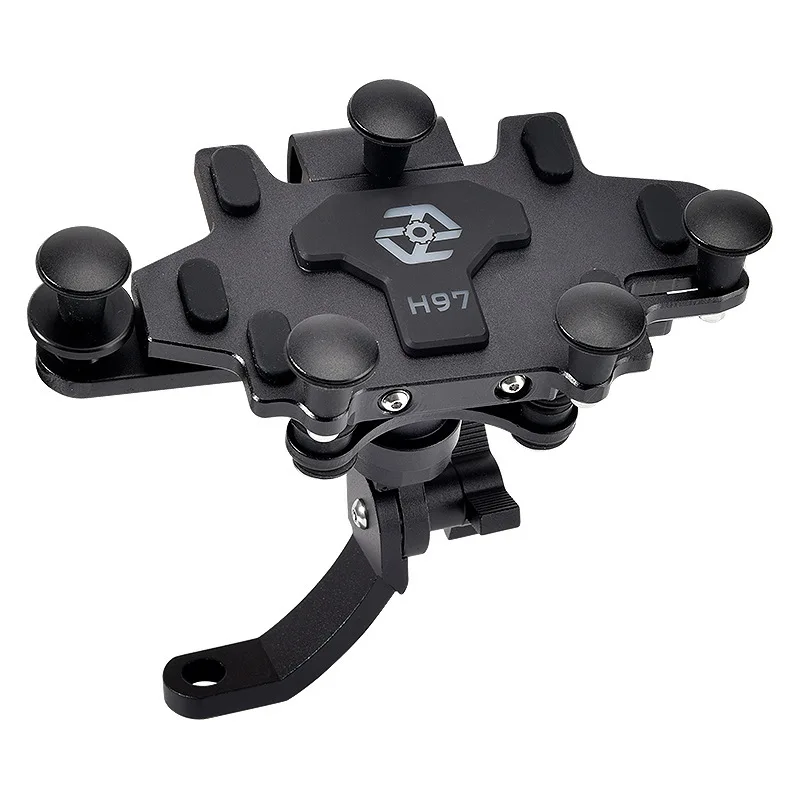 Support téléphone moto haut de gamme en aluminium Antre du Motard
