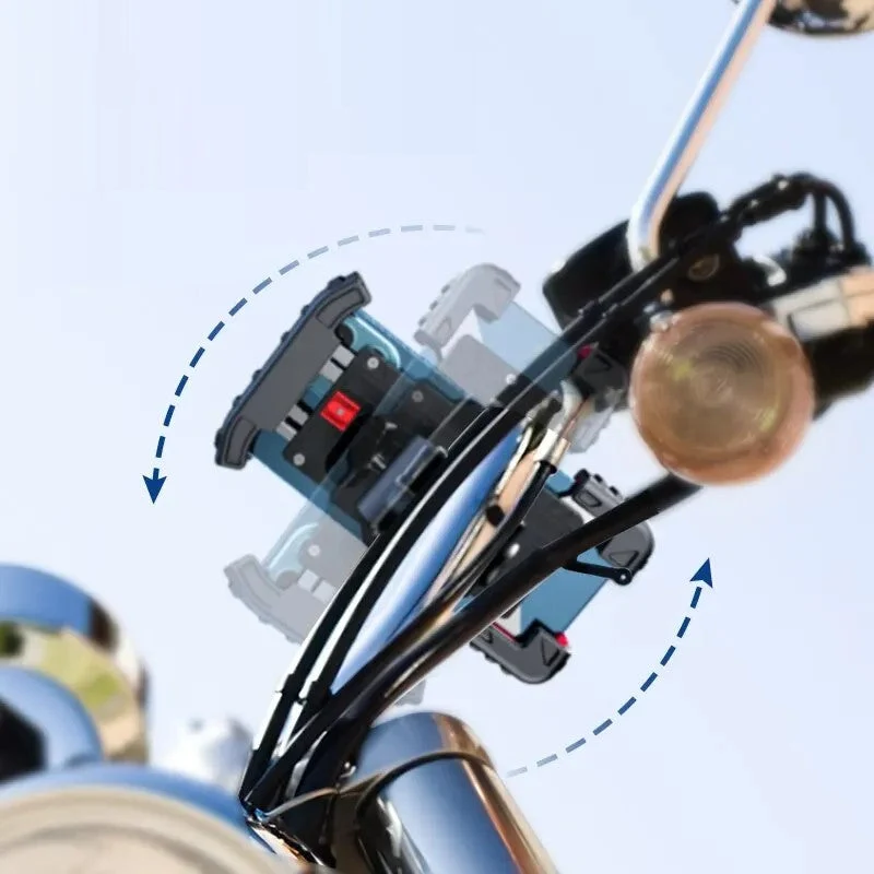 Support de Téléphone Moto à installation rapide Antre du Motard