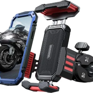 Support Téléphone Moto<br> Noir Universel Antre du Motard