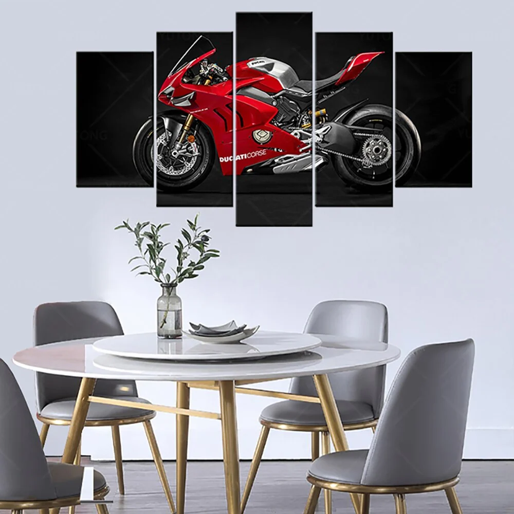 Tableau Moto Ducati Panigale V4 Antre du Motard