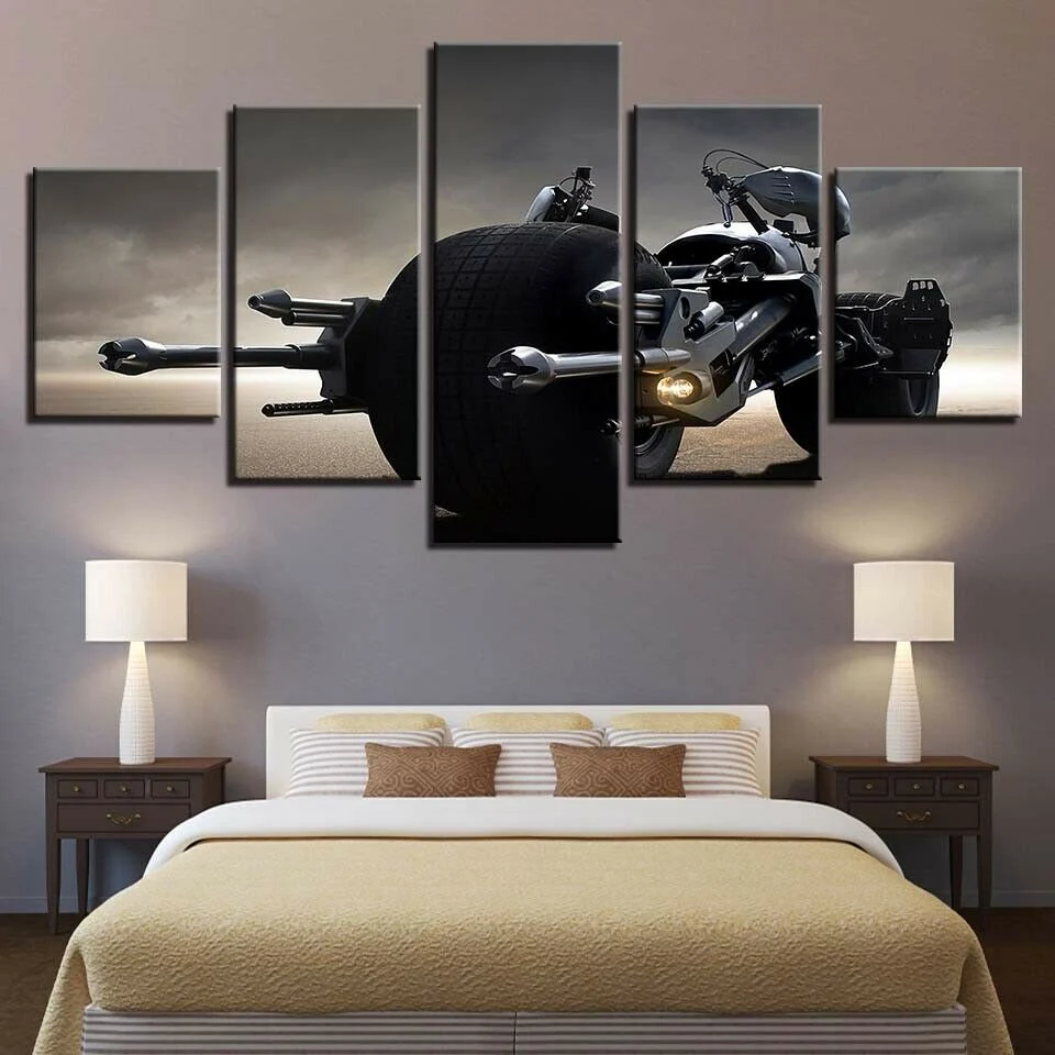 Tableau Moto Futuriste Antre du Motard