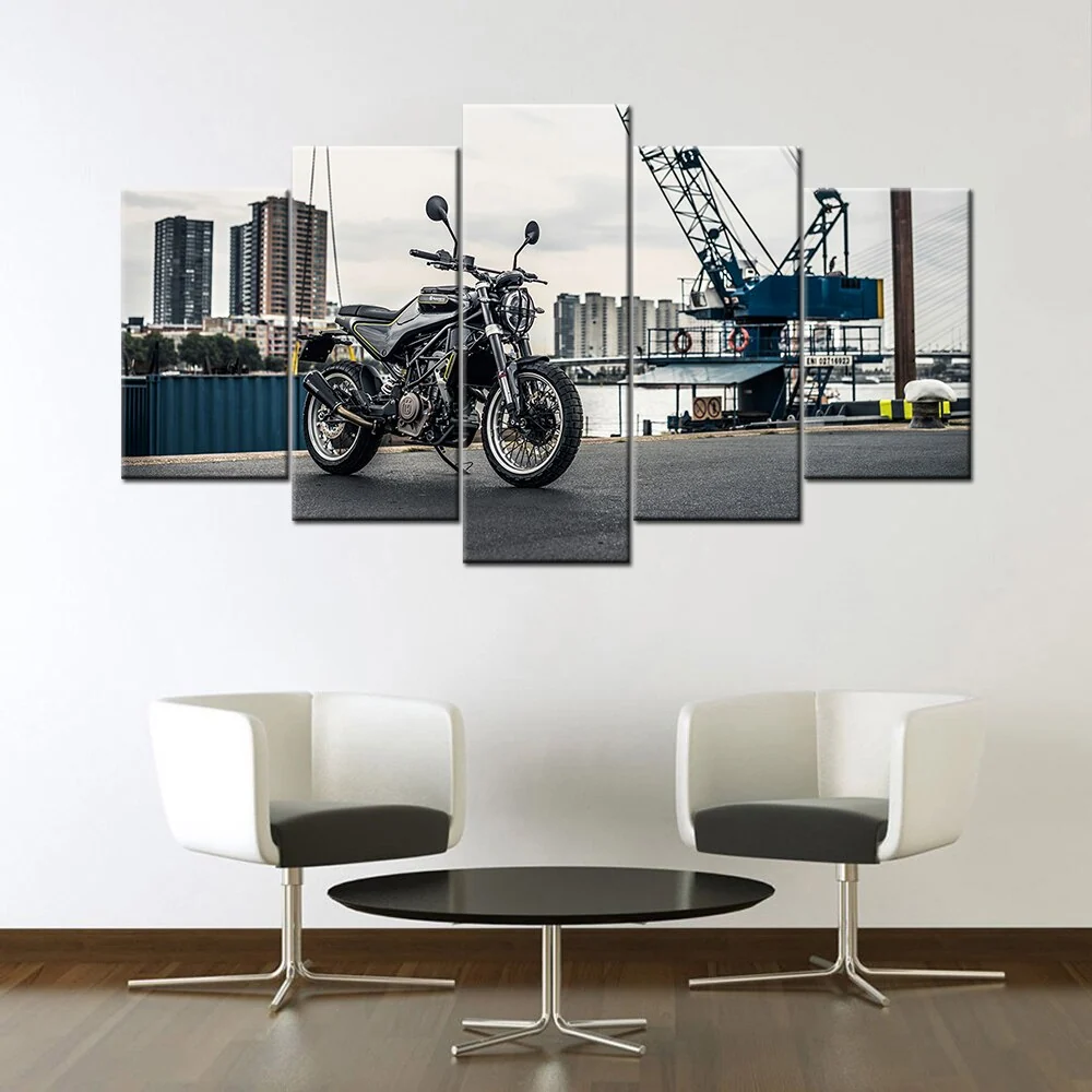 Tableau Moto Husqvarna Svartpilen 401 Antre du Motard