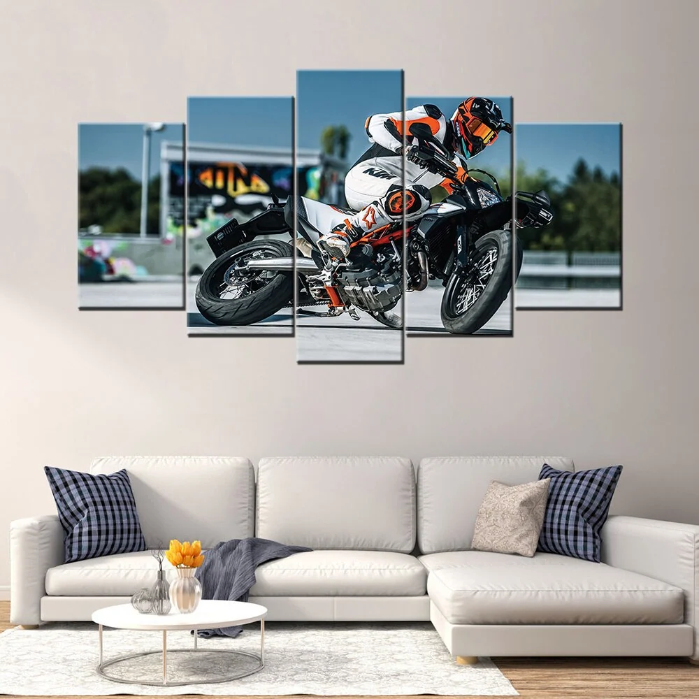 Tableau Moto KTM 690 SMC Antre du Motard