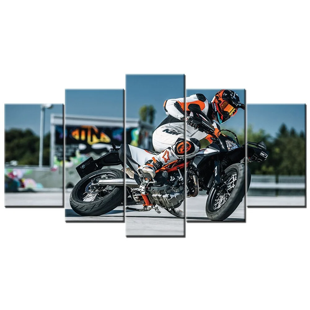 Tableau Moto KTM 690 SMC Antre du Motard