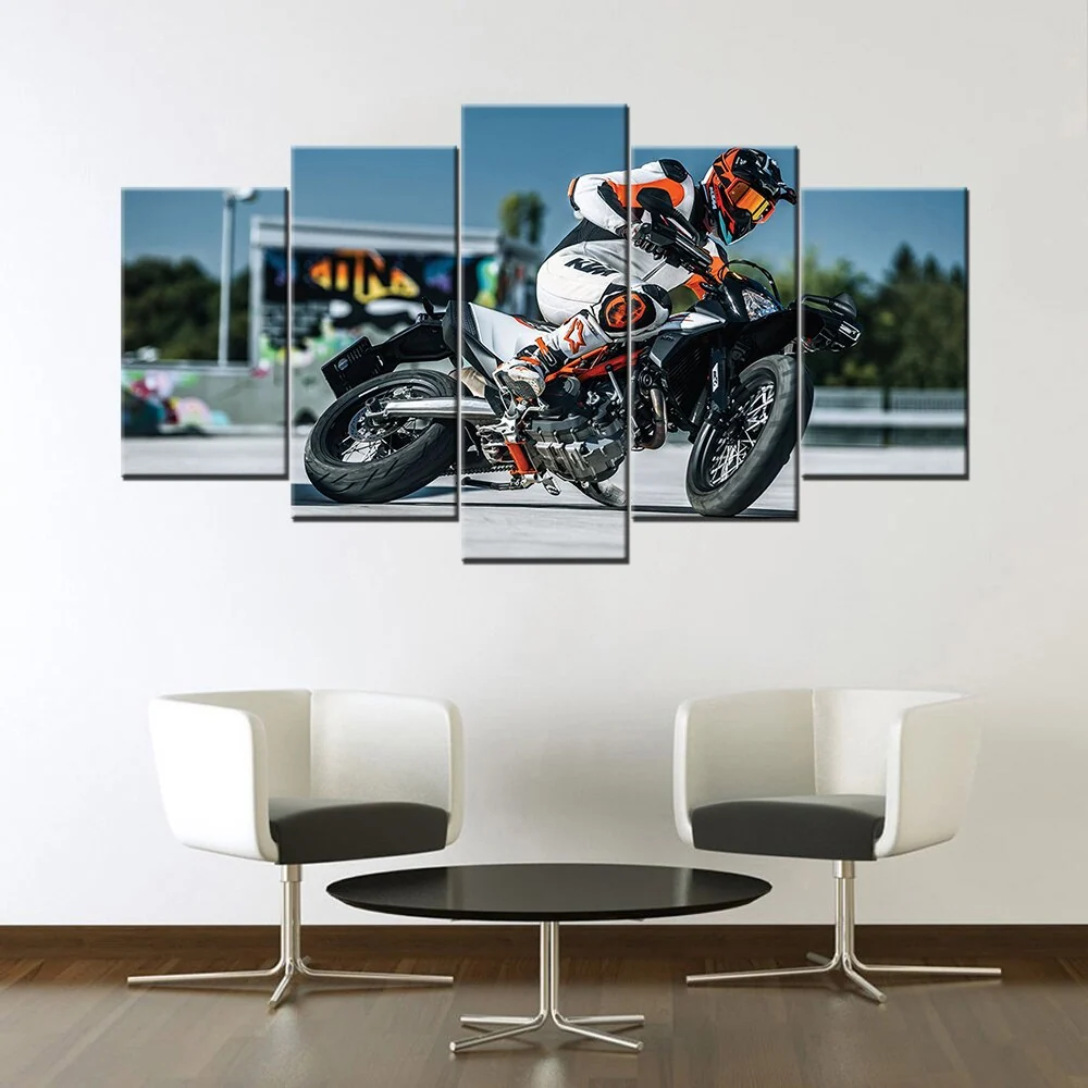 Tableau Moto KTM 690 SMC Antre du Motard