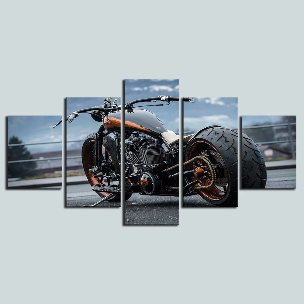 Tableau Moto Muscle Antre du Motard