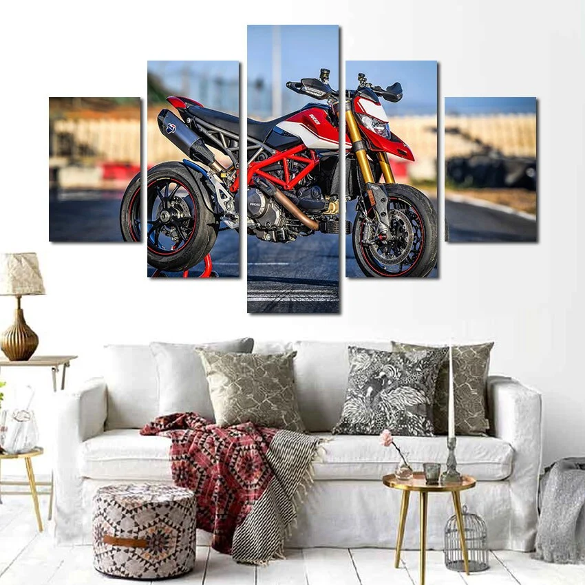 Tableau Moto Supermotard Antre du Motard