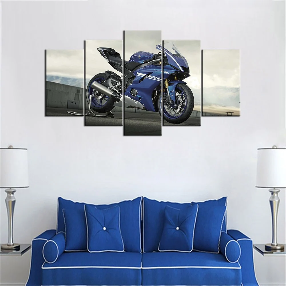 Tableau Moto Yamaha YZF R6 Antre du Motard