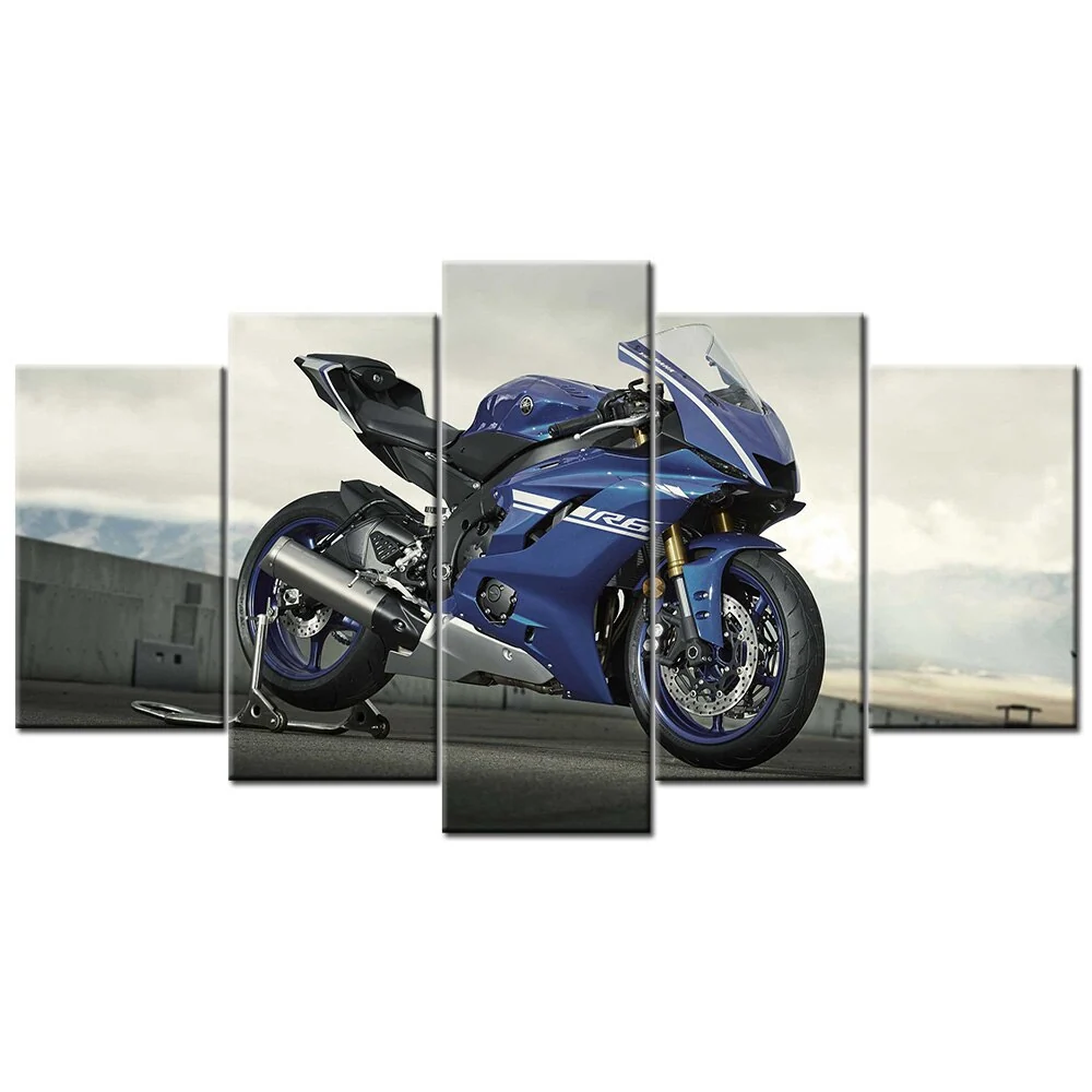 Tableau Moto Yamaha YZF R6 Antre du Motard