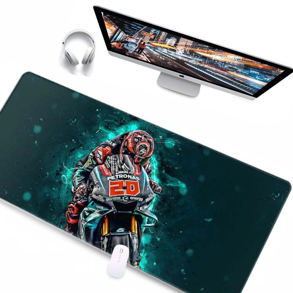 Tapis de Souris Moto GP Âme de Pilote de Course Antre du Motard