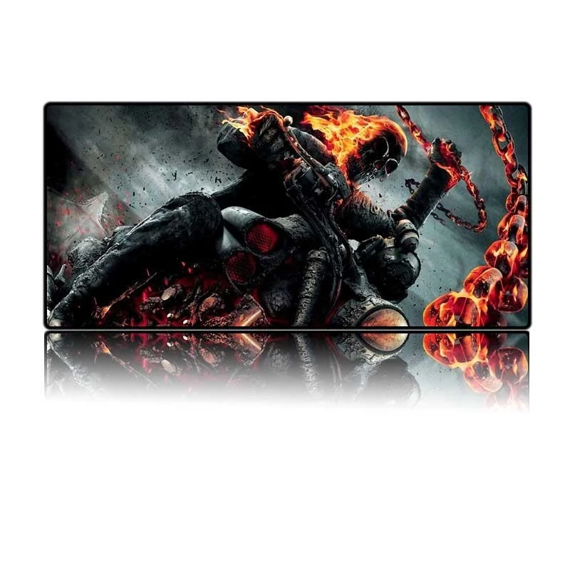 Tapis de Souris Moto GhostRider Antre du Motard