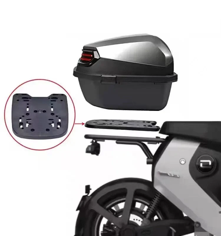 Top case moto - Argent 30L Antre du Motard