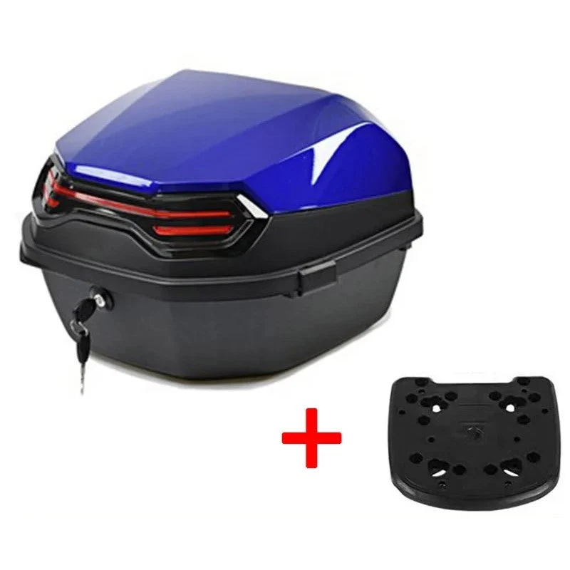 Top case moto - Bleu 30L Antre du Motard