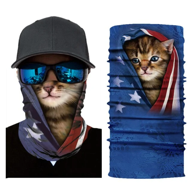 Tour de Cou Moto Chat USA Antre du Motard