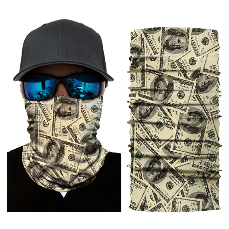 Tour de Cou Moto Dollars Billets de Banque Antre du Motard