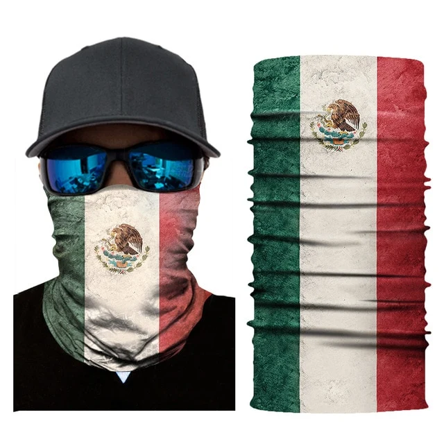 Tour de Cou Moto Drapeau Italie Antre du Motard