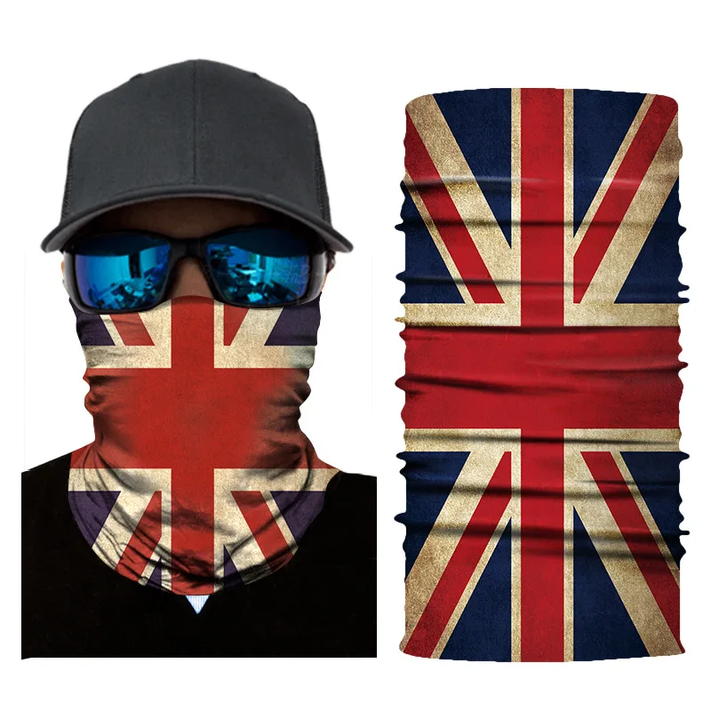 Tour de Cou Moto Drapeau du Royaume-Uni Antre du Motard