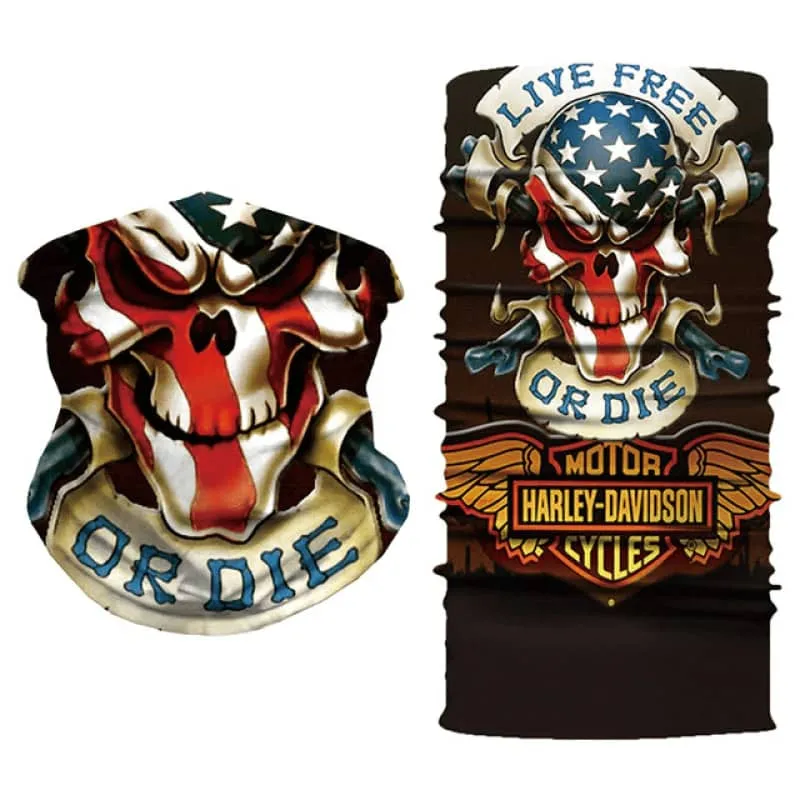Tour de Cou Moto Harley Davidson Live Free Antre du Motard