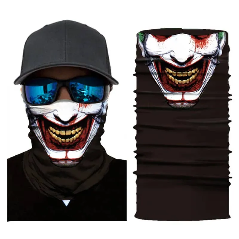 Tour de Cou Moto Joker Diabolique Antre du Motard