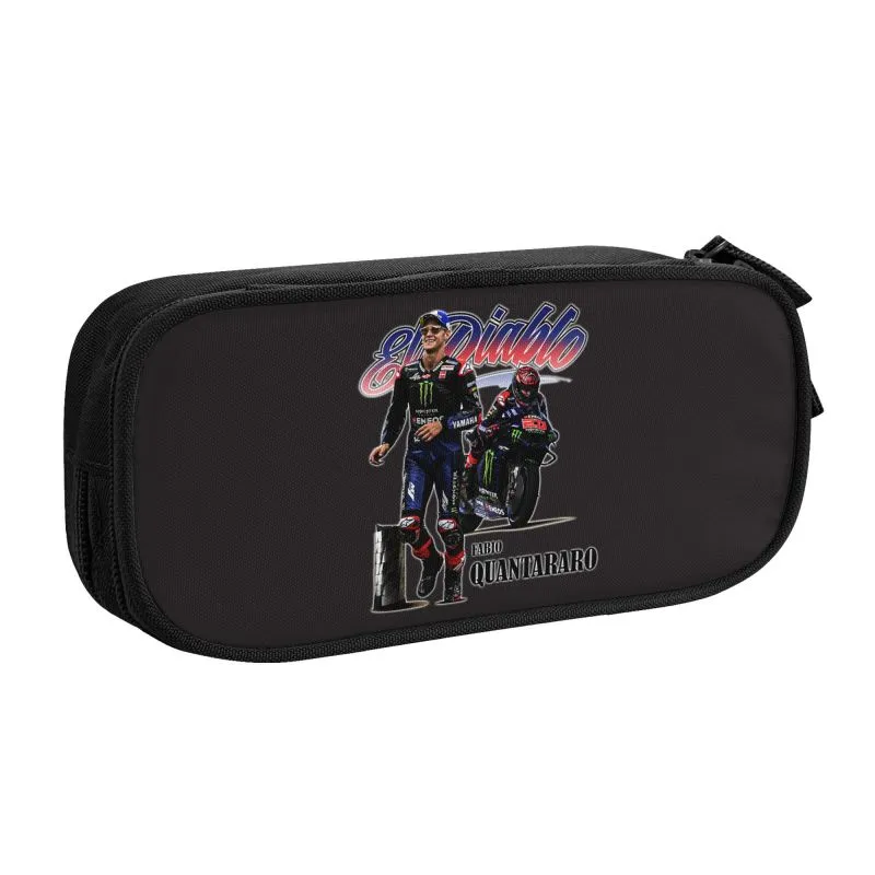Trousse Scolaire Moto GP Champion Français El Diablo Antre du Motard