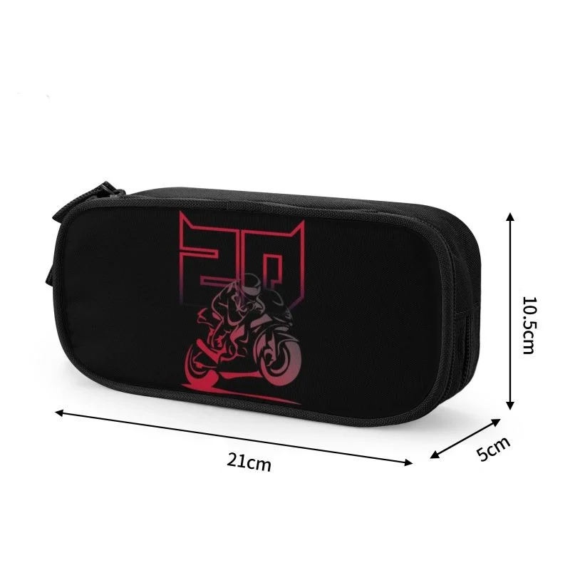 Trousse Scolaire Moto Quartararo Numéro 20 Antre du Motard