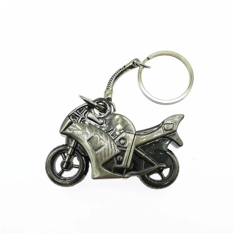 Clé USB Moto En Métal Gris Antre du Motard