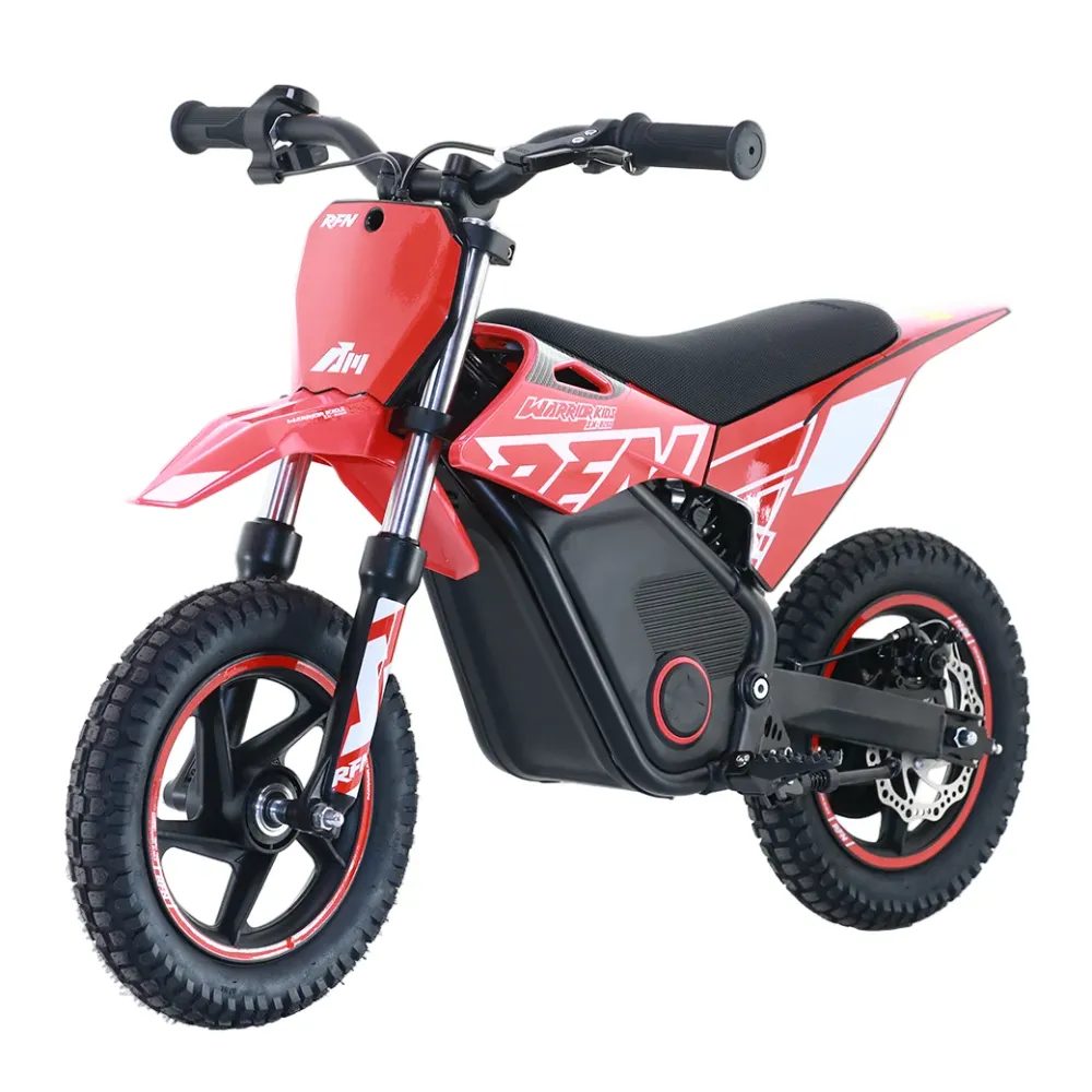Apollo, RFN Warriors Kids SX-E250, Motocross Électrique au Lithium (36 Volts) (250 Watts) (3-6 Ans) Blue