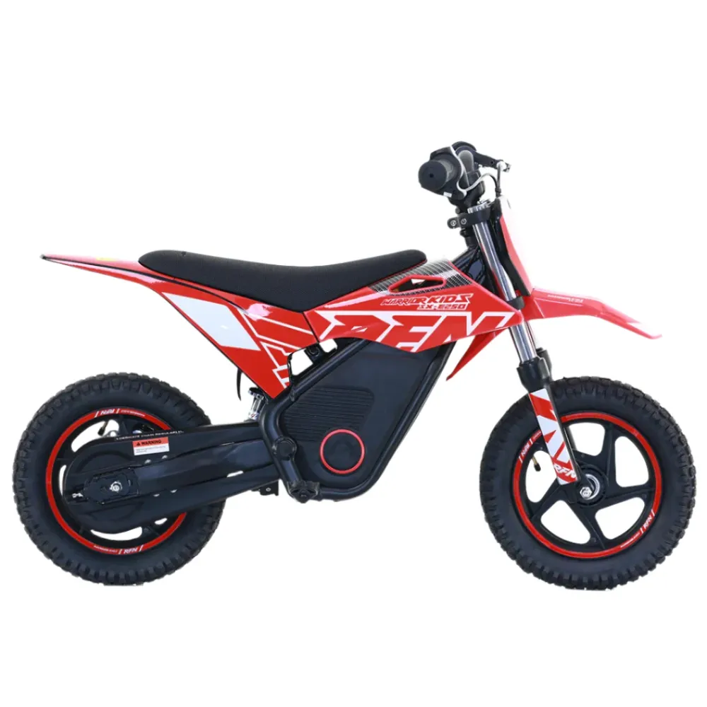 Apollo, RFN Warriors Kids SX-E250, Motocross Électrique au Lithium (36 Volts) (250 Watts) (3-6 Ans) Blue
