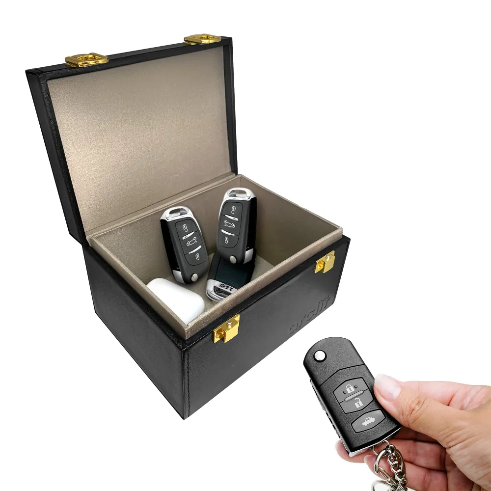 Arclit® | Boîte de protection antivol RFID pour clé de voiture | Boîte de sécurité d'entrée sans clé | Coffre à clés pour...