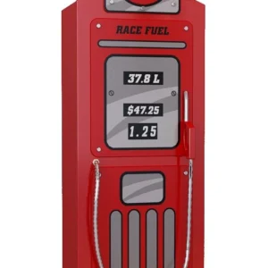 Armoire GAS PUMP Rouge Pour Lit Voiture