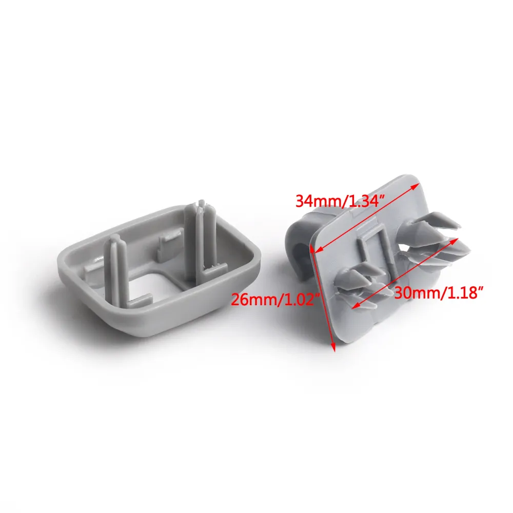 Audi A3 A4L A5 Q3 1 pièces pare-soleil de voiture crochet clip support de remplacement gris